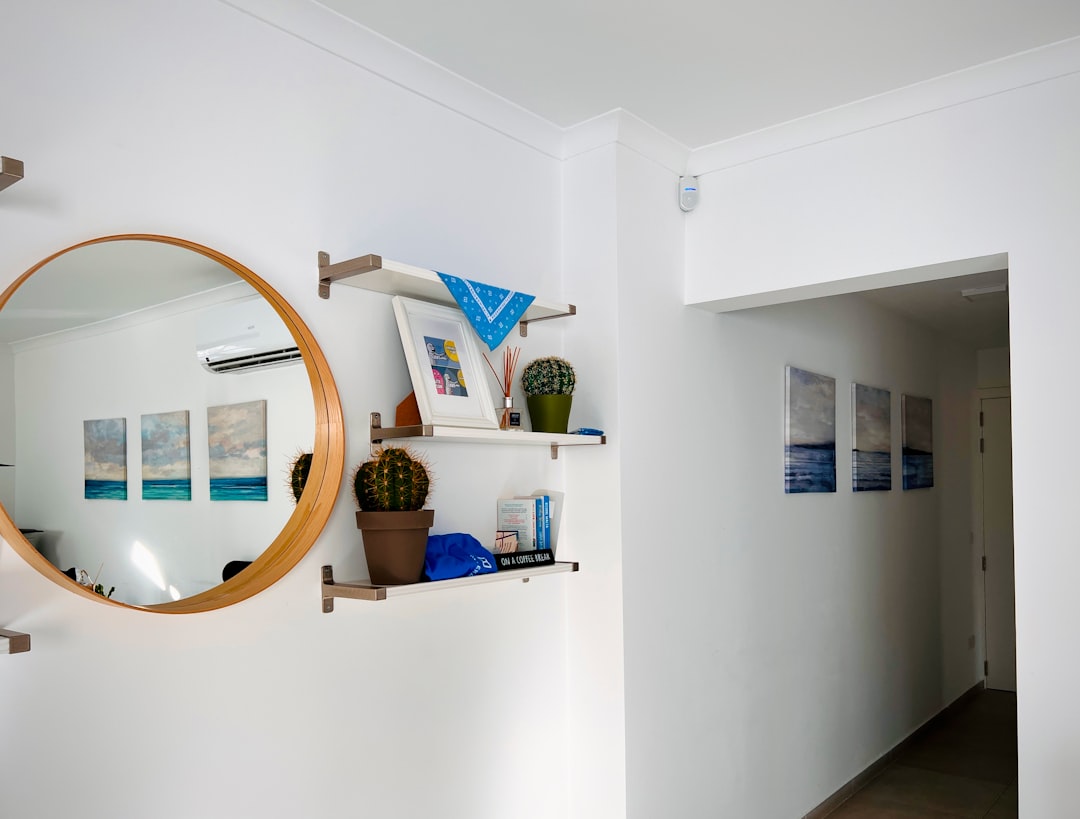 Modern fintech office workspace